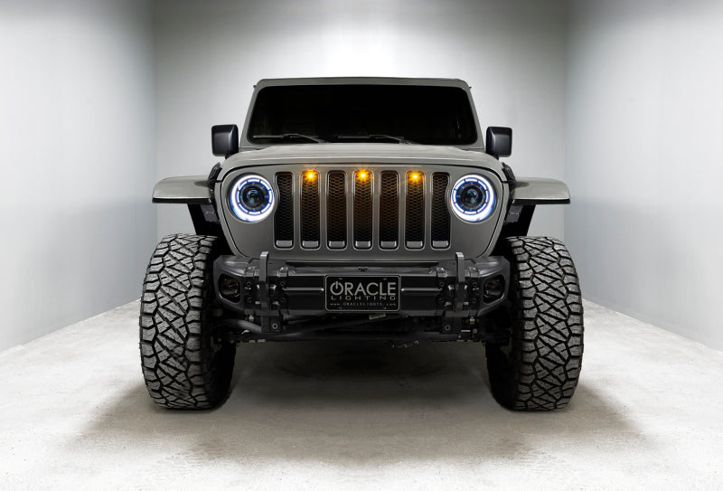 Oracle Oculus Bi-LED Projector Headlights for Jeep JL/Gladiator JT - w/ BC1 Controller SEE WARRANTY - 5839-335