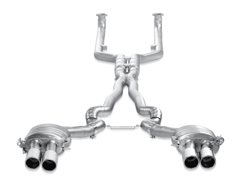 Akrapovic 13-17 BMW M6 Gran Coupe (F06) Evolution Line Cat Back (Titanium) (Req. Tips) - ME-BM/T/6H