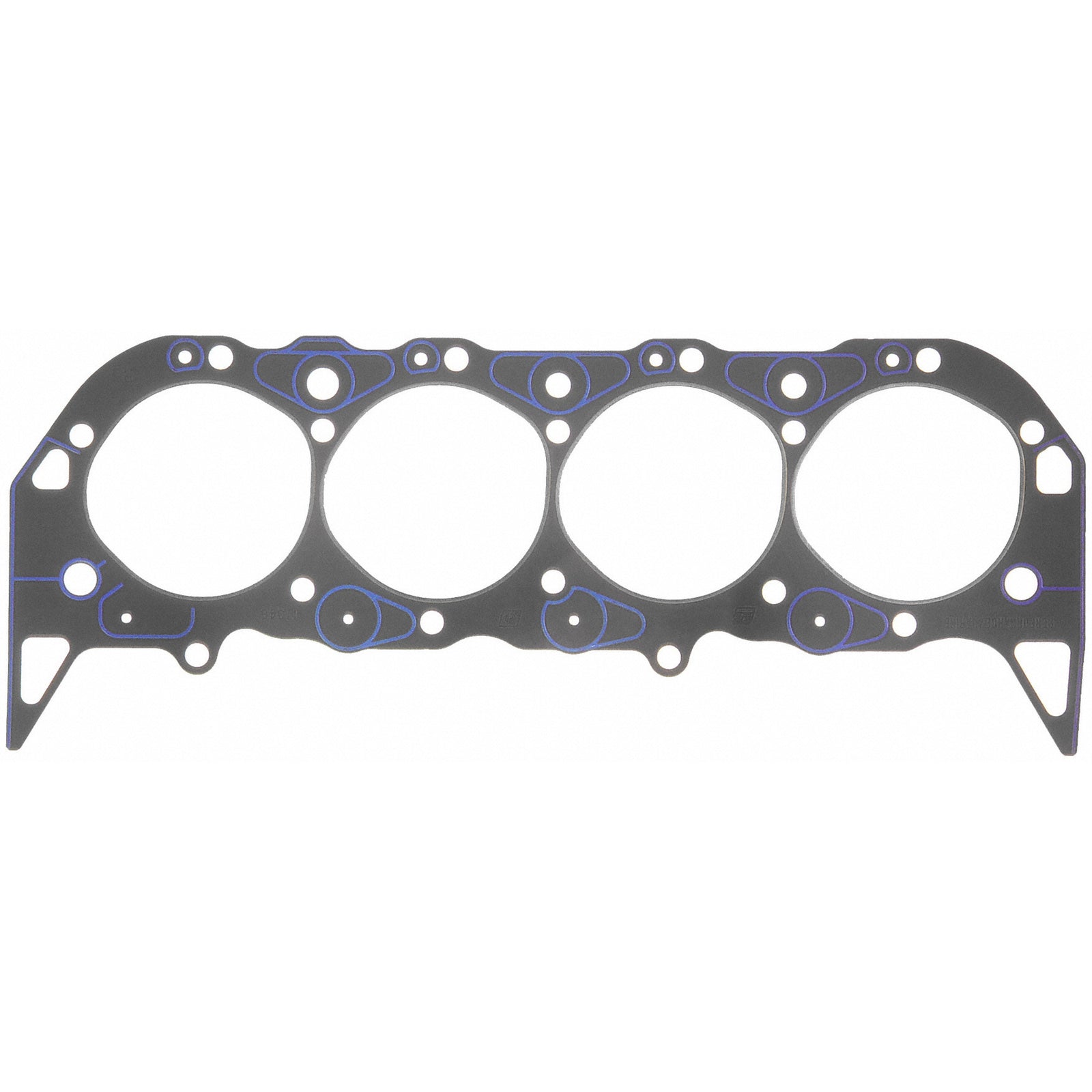 Fel-Pro 1037 Stainless steel core laminate Engine Cylinder Head Gasket - front view