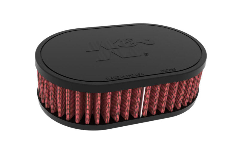 K&N Engineering Universal Clamp-On Air Filter - RU-071V for 1967-1974 Volkswagen Beetle - front view