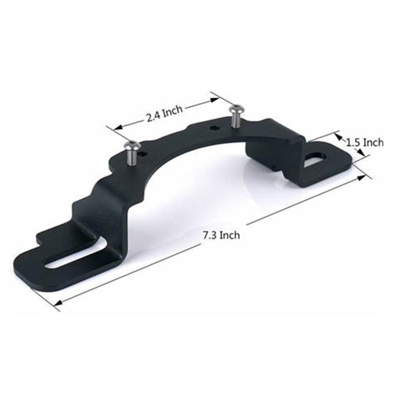 Oracle LED Fog Light Adapter Brackets for Steel Bumper Wrangler SEE WARRANTY - 5857-504