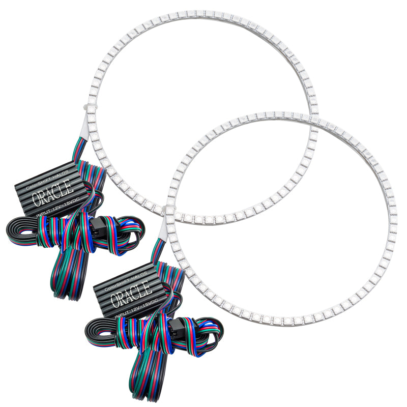Oracle Hyundai Veloster 11-13 Non-Projector Halo Kit - ColorSHIFT w/o Controller- 2382-334