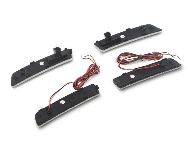 Raxiom 21-26 Ford Mustang Mach-E LED Side Marker Lights- Clear - ME7117 - close-up view 4