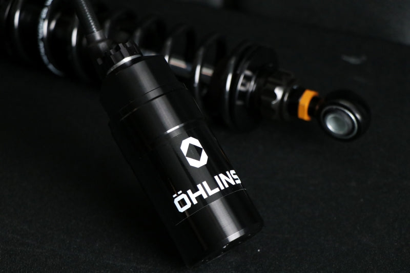 Ohlins 14-26 Harley FL Touring STX 36 Twin Blackline 13in Blk Reservoir Shocks - Standard Springs - HD 051