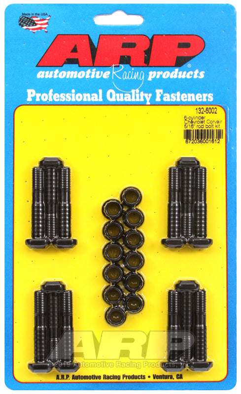 ARP Chevy Corvair 6 cylinder 5/16 Rod Bolt Kit - 132-6002