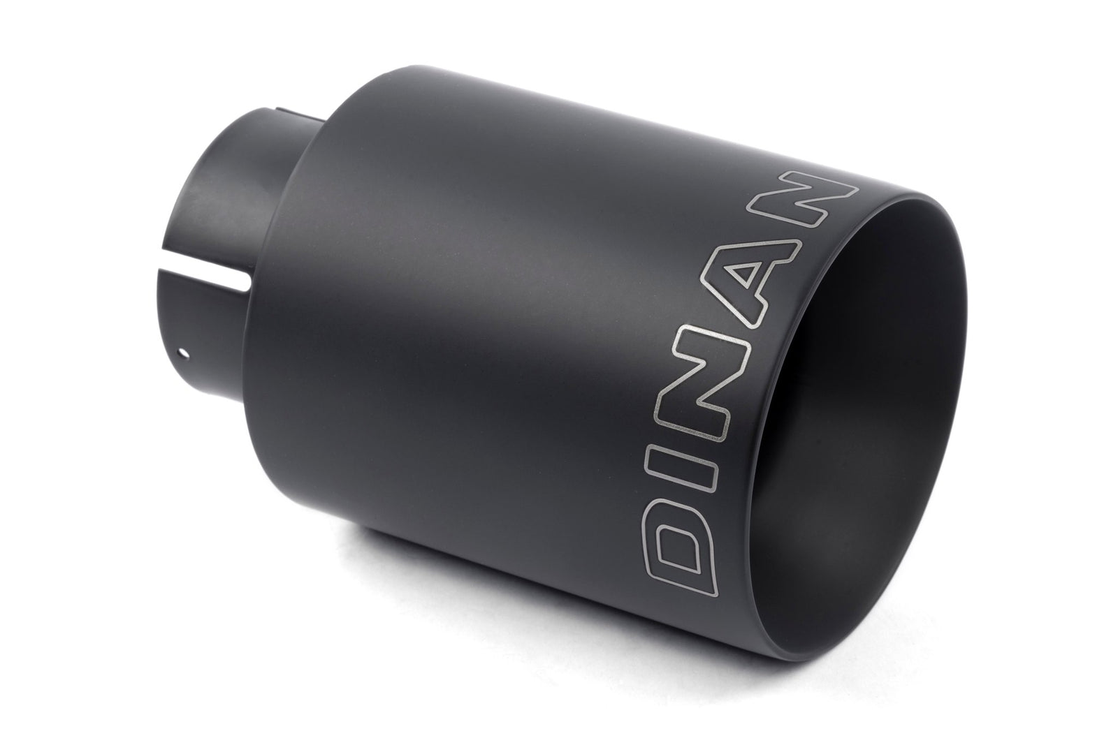 Dinan - Double-Walled 4" Clamp-On Exhaust Tip (Black Ceramic) - D663-0556-BOX