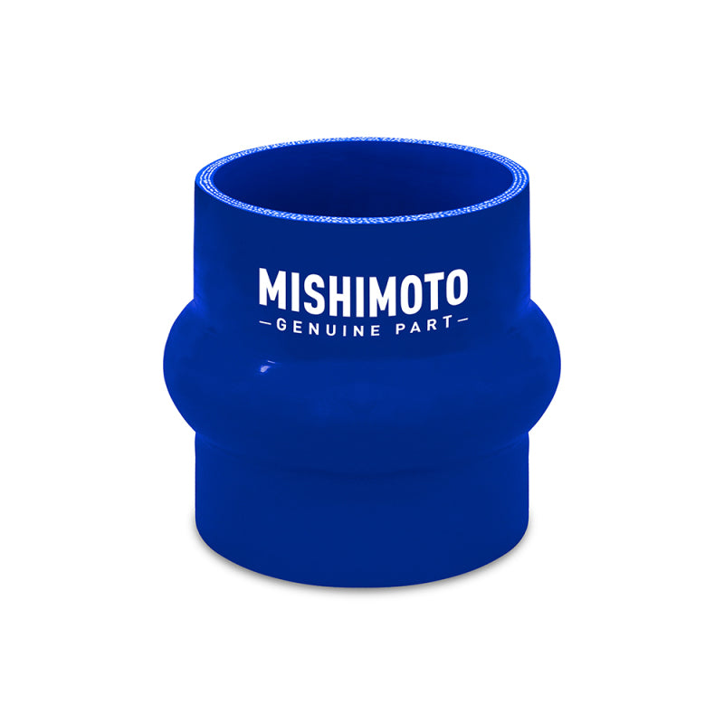 Mishimoto 2.75in. Hump Hose Silicone Coupler - Blue - MMCP-2.75HPBL by Mishimoto - front view