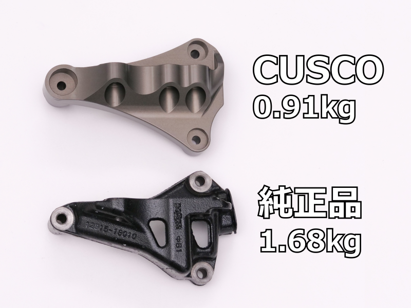 Cusco 23-25 Toyota GR Corolla Light Weight Engine Mount Bracket - Billet Aluminum - 1C7 772 A