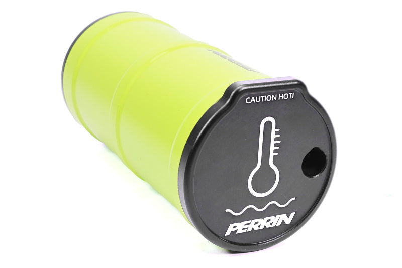 Perrin 13-25 Subaru BRZ / 04-21 Subaru STI / 02-25 Subaru WRX Coolant Overflow Tank - Neon Yellow - ASM-ENG-505NY