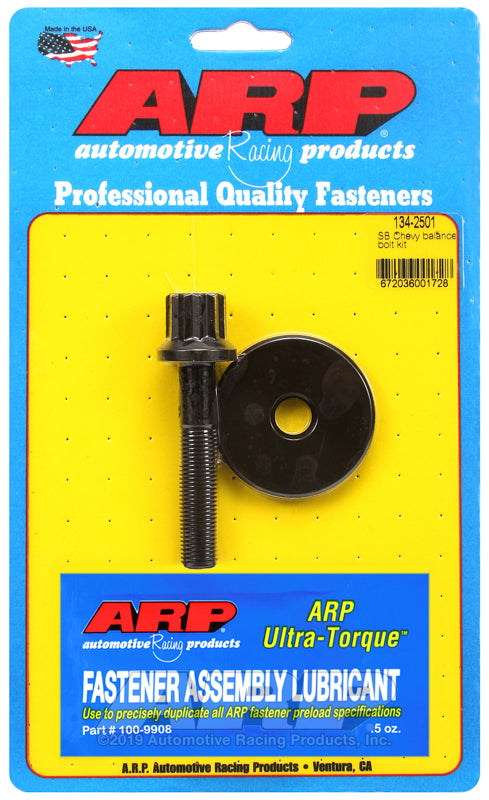 ARP SB Chevy Balancer Bolt Kit - 134-2501