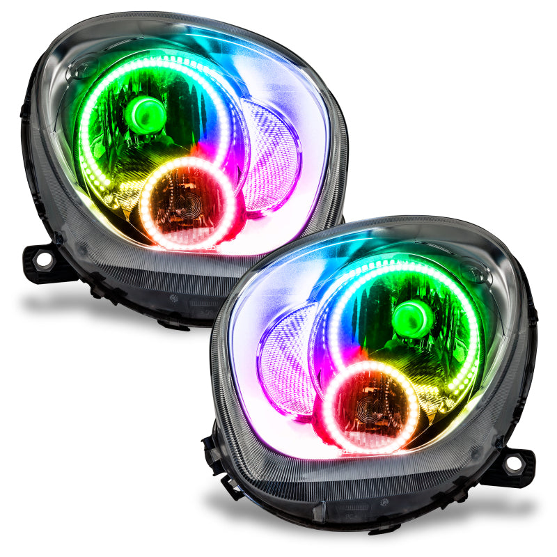 Oracle Mini Cooper Countryman 11-15 Halo Kit - ColorSHIFT w/ Simple Controller SEE WARRANTY - 1321-504