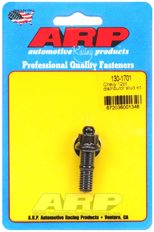 ARP Chevy 12pt Distributor Stud Kit - 130-1701