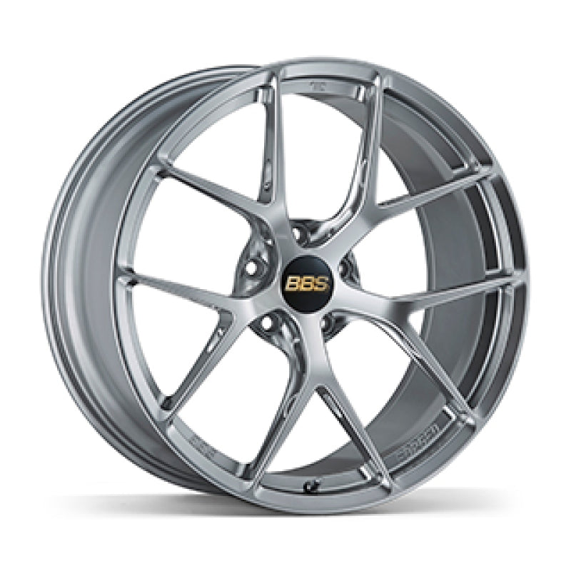 BBS FI-R 19x9.5 5x120 ET22 CB72.5 Diamond Silver Wheel -82mm PFS/Clip Req - FI137DS by BBS