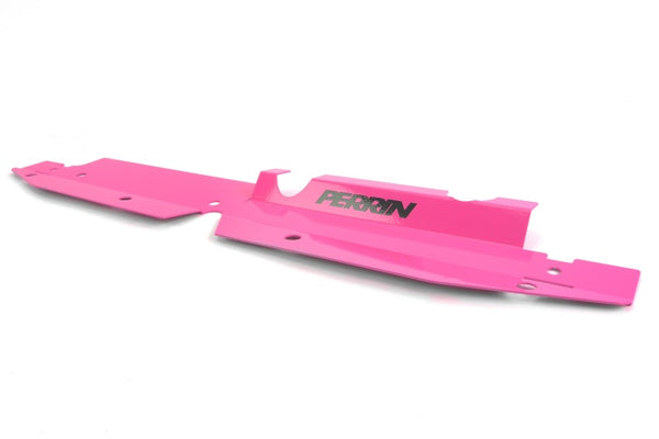 Perrin 08-14 Subaru STI / WRX Radiator Shroud - Hyper Pink - PSP-ENG-510HP for 2008-2014 Subaru WRX - front view