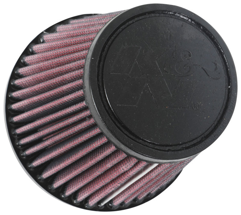 K&N Universal Clamp-On Air Filter 3-1/8in FLG / 4-15/16in B / 3-1/2in T / 4-3/8in H - RF-9160 by K&N Engineering - front view