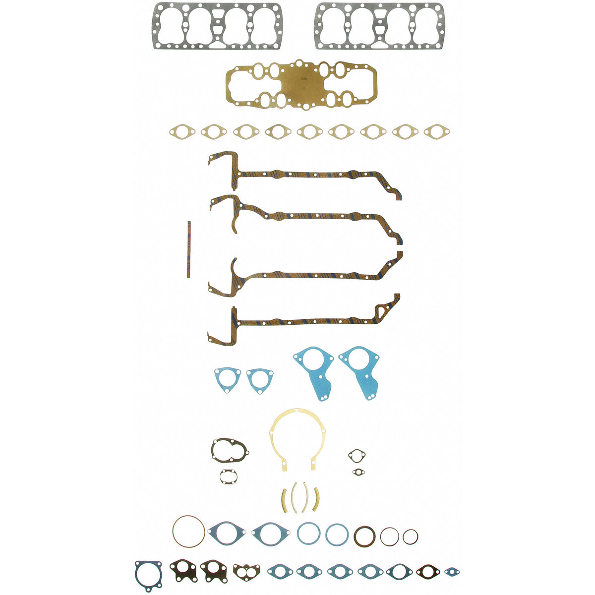 Fel-Pro FS 7246 S-2 Engine Gasket Set - FS7246S2 for 1942 Ford Super-Deluxe - front view
