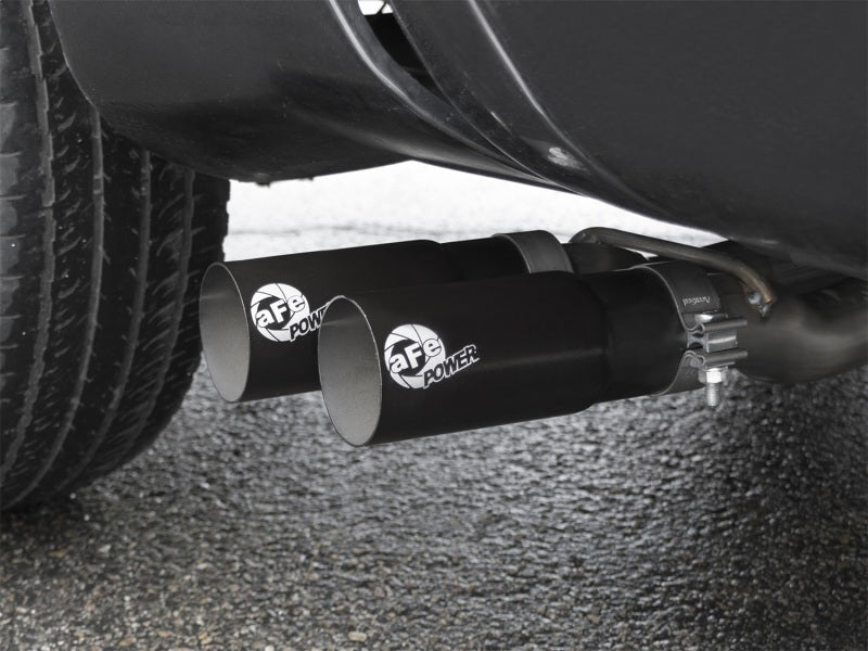 aFe Rebel Series 3in 409 SS Cat-Back Exhaust w/ Black Tips 04-15 Nissan Titan V8 5.6L - 49-46124-B