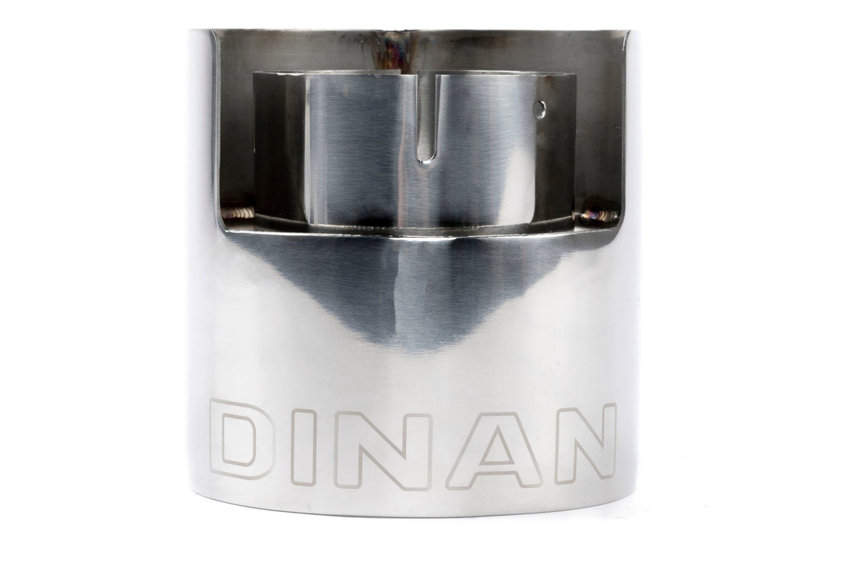 Dinan - Double-Walled 4.5" Clamp-On Exhaust Tip (Polished) - D663-0639-BOX