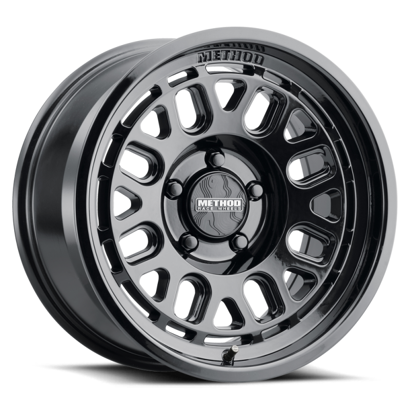 Method MR321 18x9 +18mm Offset 6x5.5 BP 106.25mm CB 5.68in BS Gloss Black Wheel - MR321890601318