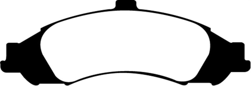 EBC 03-04 Pontiac GTO 5.7 (Solid Rear Rotors) Yellowstuff Front Brake Pads - DP41721R