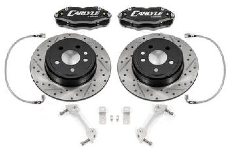 BMR 06-23 Dodge Charger / 08-23 Dodge Challenger 15in Conversion Brake Kit w/ Black Calipers - DBK112