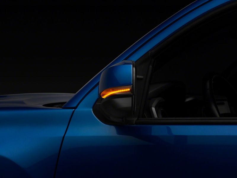 Raxiom 16-23 Toyota Tacoma Axial Series Mirror Mounted LED Sequential Turn Signals- Smoked - TT6983
