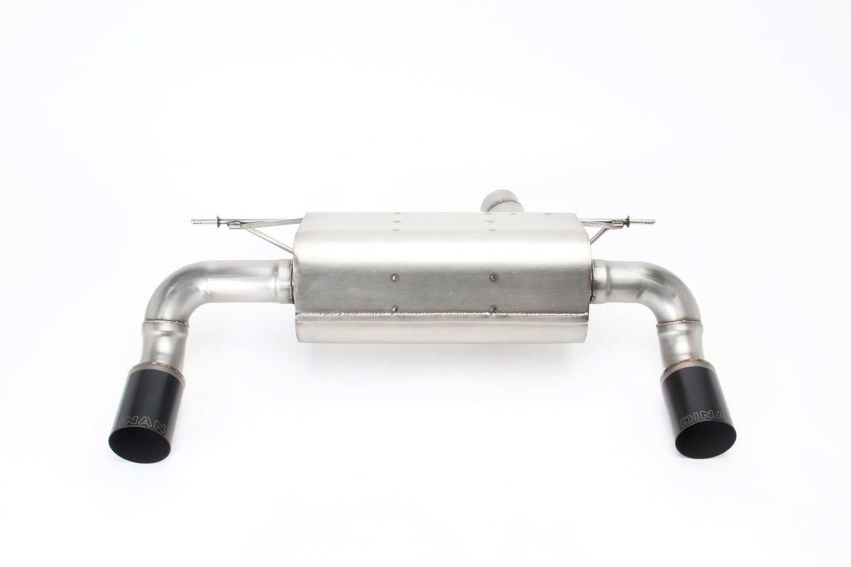 Dinan - Free Flow Axle-Back Exhaust - 2012-2016 BMW 335i/435i - D660-0045-BLK