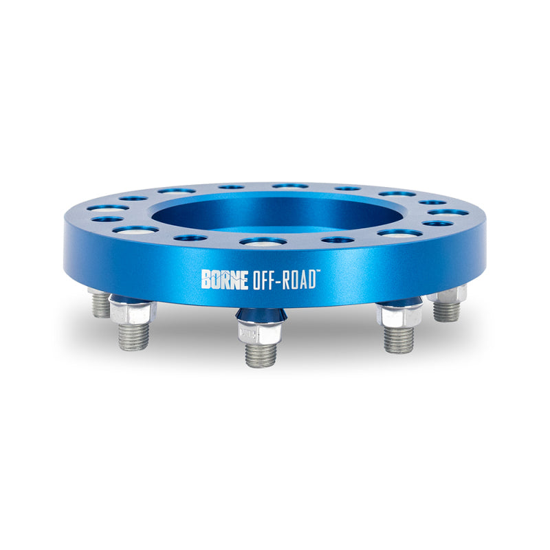 Borne Off-Road Wheel Spacers - 8X170 - 125 - 32mm - M14 - Blue - BNWS-002-320BL
