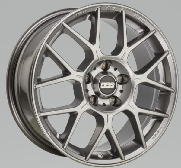 BBS XR 17x7.5 5x120 ET32 Platinum Gloss - 82mm PFS Required - XR0407PG by BBS - front view