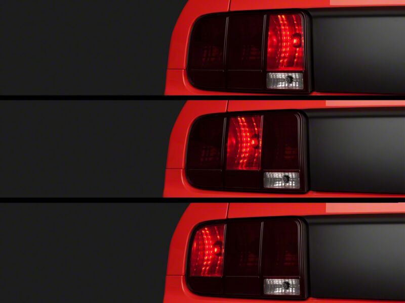 Raxiom 05-09 Ford Mustang Axial Series LED Sequential Chase Tail Light Kit- Plug-and-Play - 12176 - front view