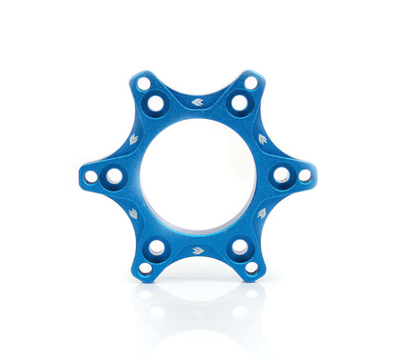 NRG Gaming Logitech Steering Short Hub - Blue - SRK-LOTH-BL - close-up view 2 3 4