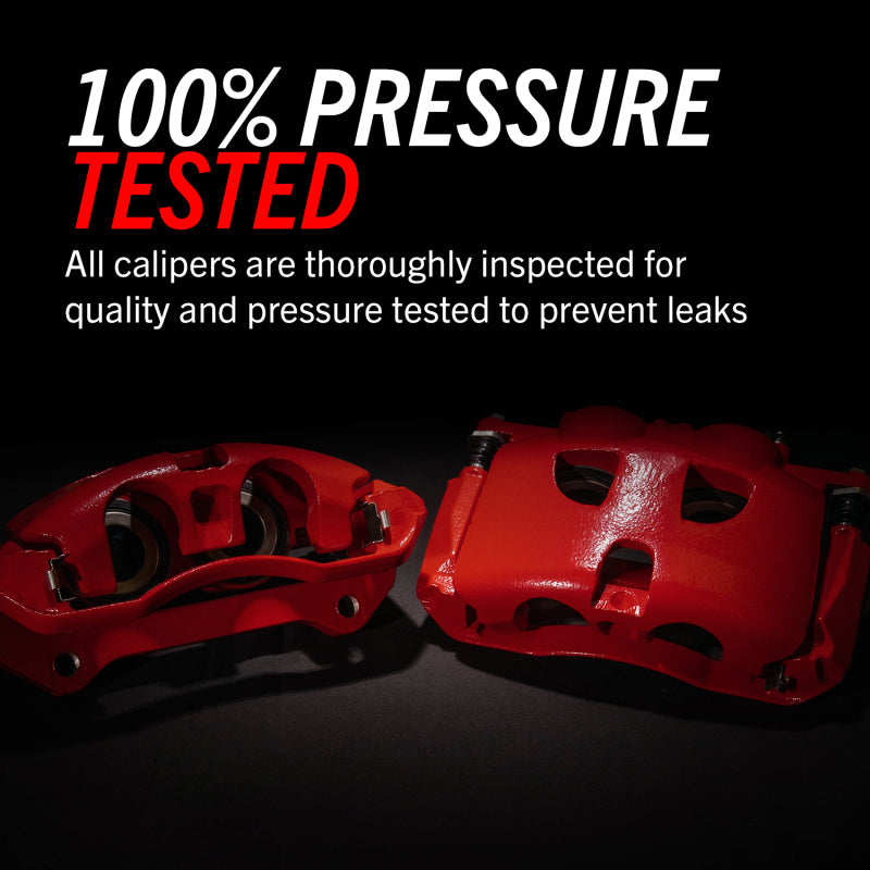 Power Stop 07-09 Chrysler Aspen Front Red Calipers w/Brackets - Pair - S5054 for 2007-2009 Chrysler Aspen - alternate view