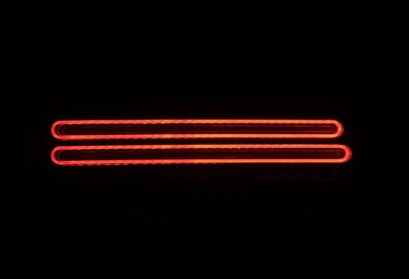 AlphaRex 23-25 Nissan Z Nova-Series Twin-Loop Style Prismatic LED Tail Lights - Black - 691010