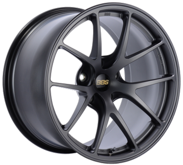 BBS RI-A 19x9 5x130 ET50 CB71.6 Matte Graphite Wheel -82mm PFS/Clip Required - RIA056MGR by BBS