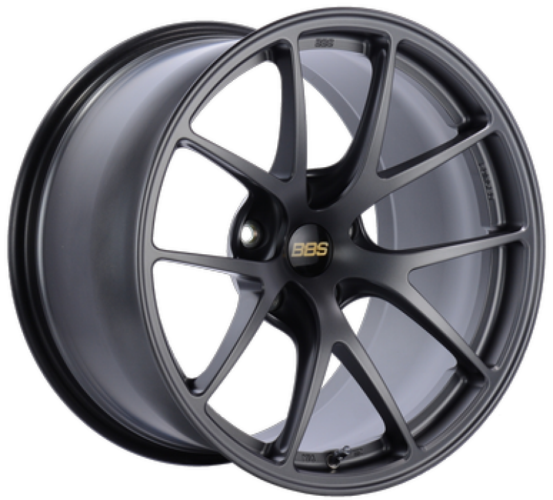 BBS RI-A 19x12 5x130 ET61 CB71.6 Matte Graphite Wheel -82mm PFS/Clip Required - RIA058MGR