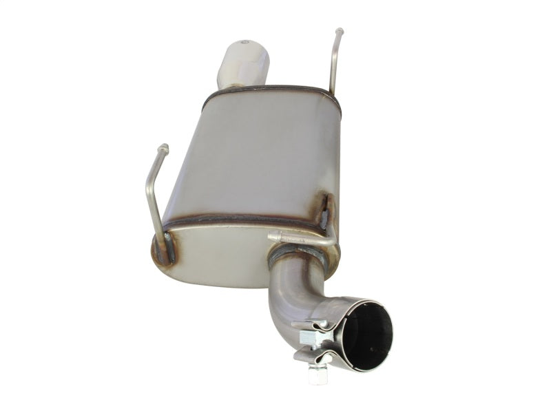 aFe Axle-Back Exhaust 2.5in 409SS w/Polished Tip 05-09 Ford Mustang V6 4.0L - 49-43048