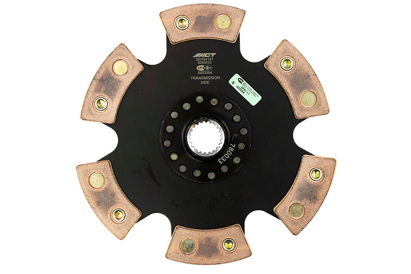 ACT 2007 BMW 328i 6 Pad Rigid Race Disc - 6240033