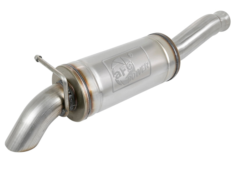 aFe Rock Basher 2.5in 409SS Cat-Back Exhaust System 18-21 Jeep Wrangler (JL) V6 3.6L - 49-48074