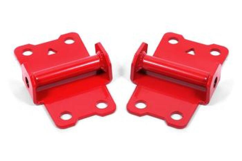 BMR 82-92 F-Body Motor Mount Kit, Lower Solid - Red - MM334R by BMR Suspension