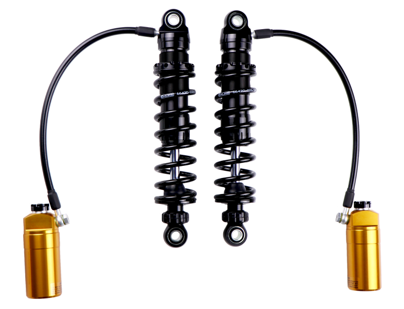 Ohlins 14-25 Harley FL Touring STX 36 Twin Blackline 12in Stiffer Spring Shocks - HD 778S2