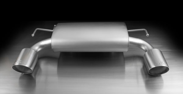 Remus 2010 Nissan 370Z Coupe/Cabrio 3.7L (VQ37) Axle Back Exhaust - 608609 1585S by Remus