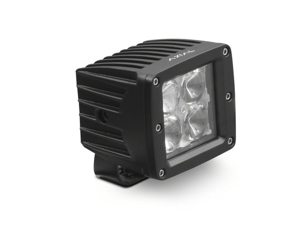 Raxiom Axial Series 3-In 4-LED Cube Light Flood Beam Universal (Some Adaptation May Be Required) - J109462 by Raxiom - front 