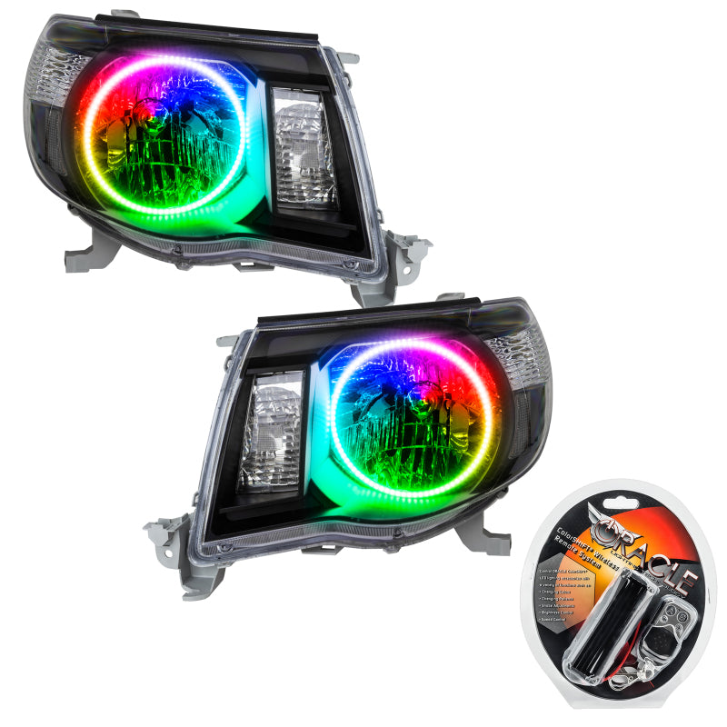 Oracle 05-11 Toyota Tacoma SMD HL - Black - ColorSHIFT SEE WARRANTY - 8161-330