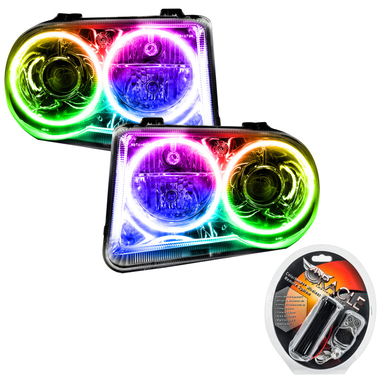 Oracle 05-10 Chrysler 300C V8 SMD HL - HID - NO BULBS - ColorSHIFT w/ RF Controller SEE WARRANTY - 8186-330