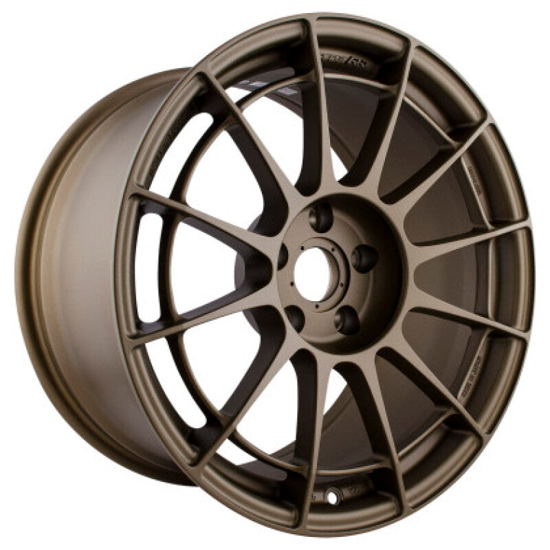 Enkei NT03RR 18x9.5 5x114.3 40mm Offset 72.6mm Bore Titanium Gold Wheel - 512-895-6540GG