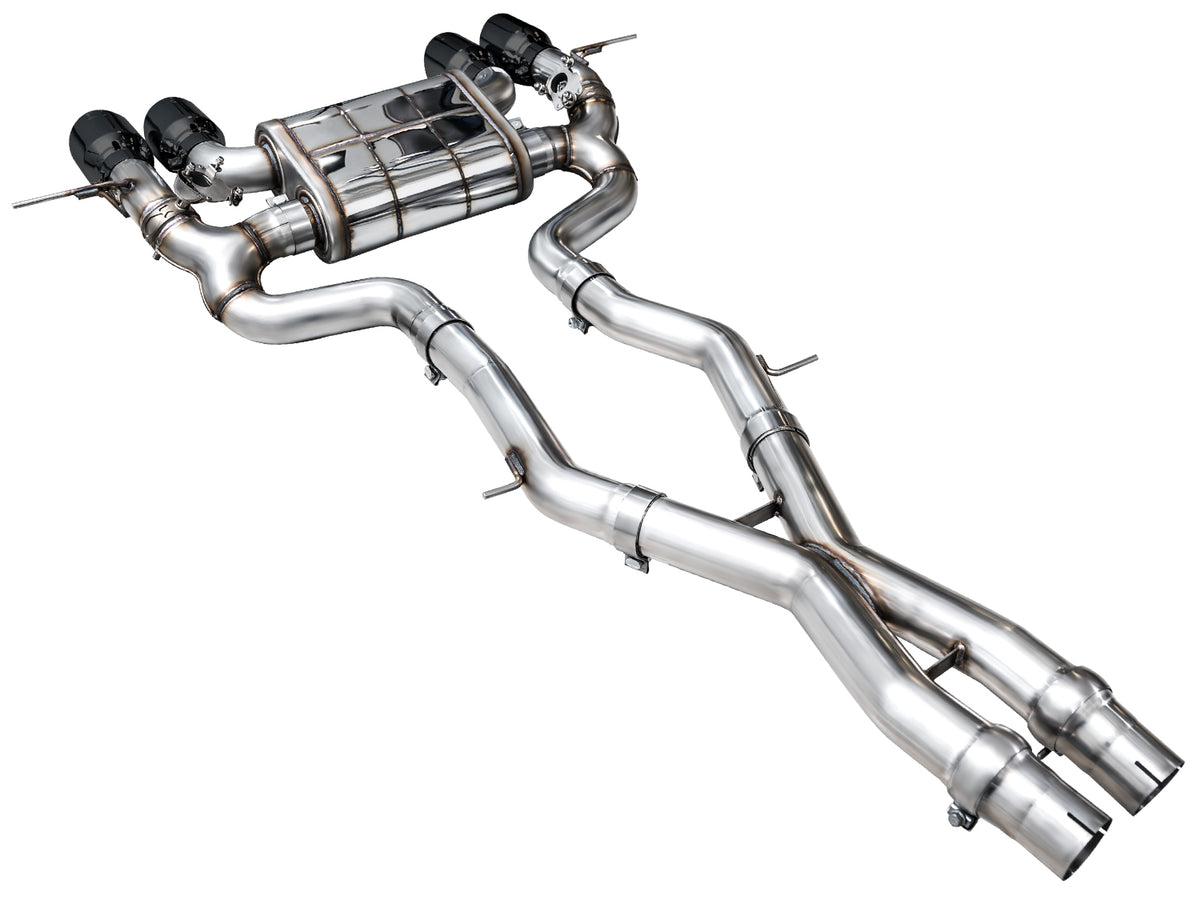 AWE Tuning 23-24 BMW G87 M2 SwitchPath Edition Exhaust - Diamond Black Tips - 3025-43487