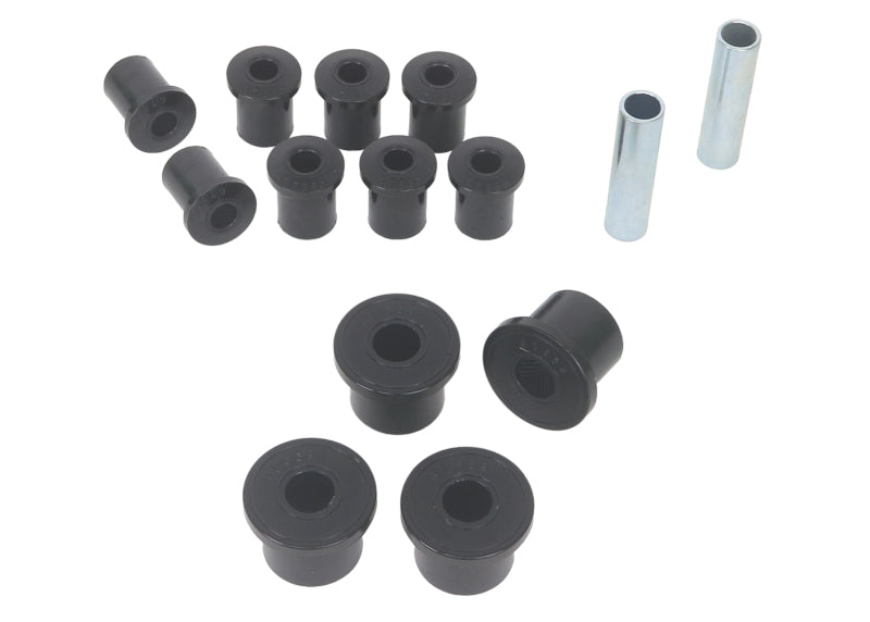 Whiteline 1981-1985 Jeep Scrambler Rear Leaf Spring &amp; Shackle Bushings - W73829