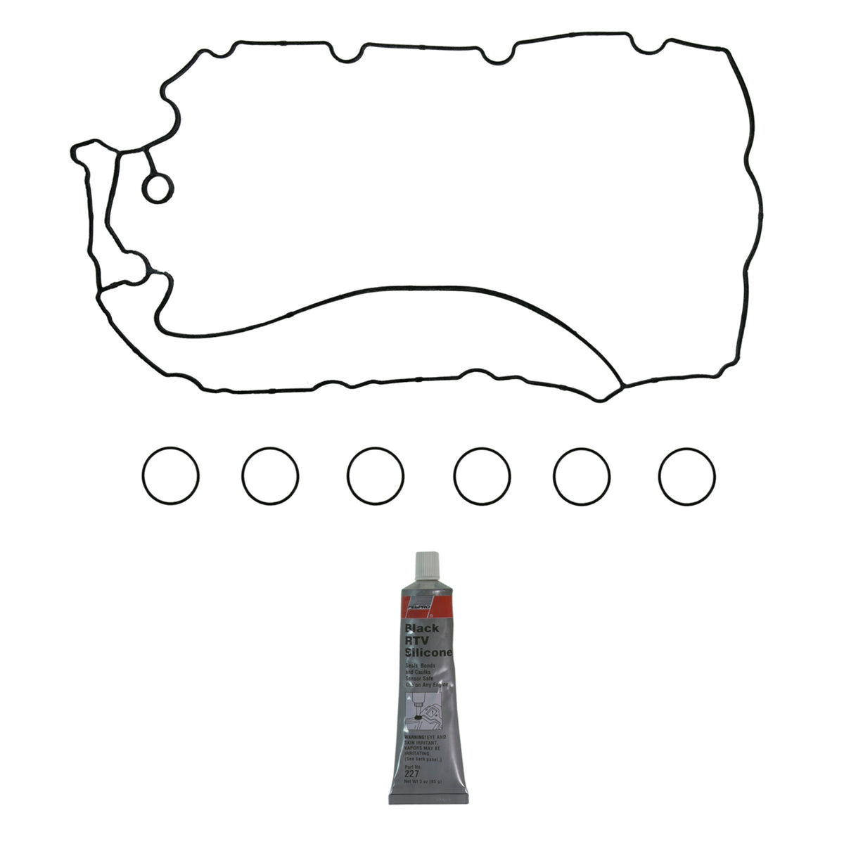 Fel-Pro Volvo XC90 VS 50856 R Engine Valve Cover Gasket Set - VS50856R for 2007-2014 Volvo XC90 - front view