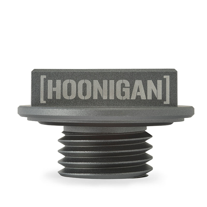 Mishimoto 87-01 Ford Mustang Hoonigan Oil Filler Cap - Silver - MMOFC-MUS1-HOONSL