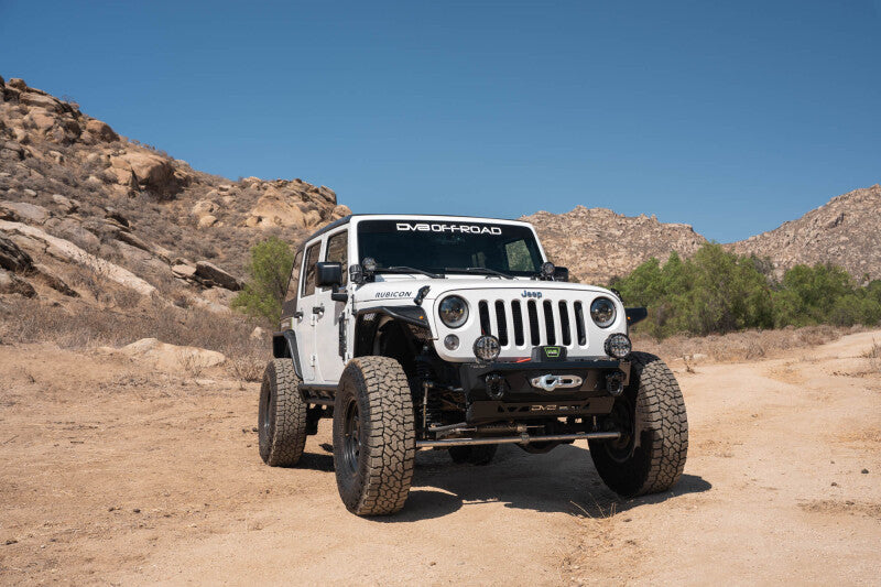 DV8 07-18 Jeep Wrangler JK Dual Pod Light Mounts - LBJK-04